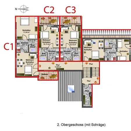 With 1 Bedroom Дом отдыха Менценшванд